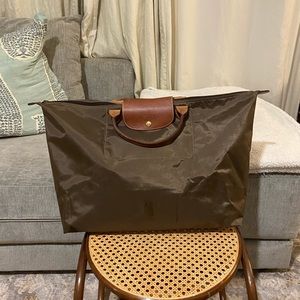 Longchamp extra large Le Pliage travel bag